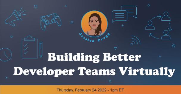 Banner for Building Better Development Teams Virtually