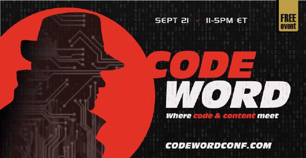Banner for CodeWord Conf 2023