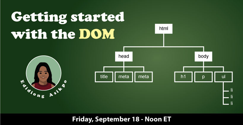 Banner for Getting Started with the DOM