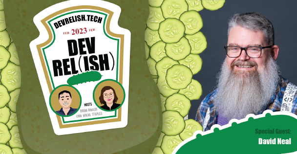 Banner for Drawn to DevRel with David Neal