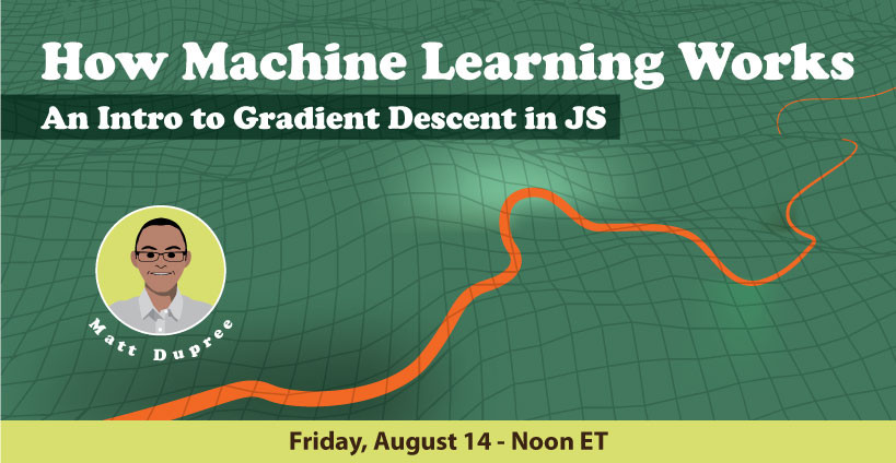 Banner for An Intro to Gradient Descent in Javascript