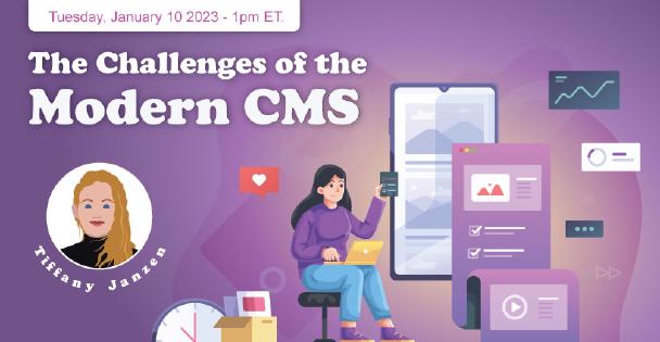 Banner for The Challenges of the Modern CMS